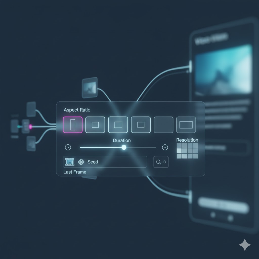 Controles flexibles del modelo de video IA